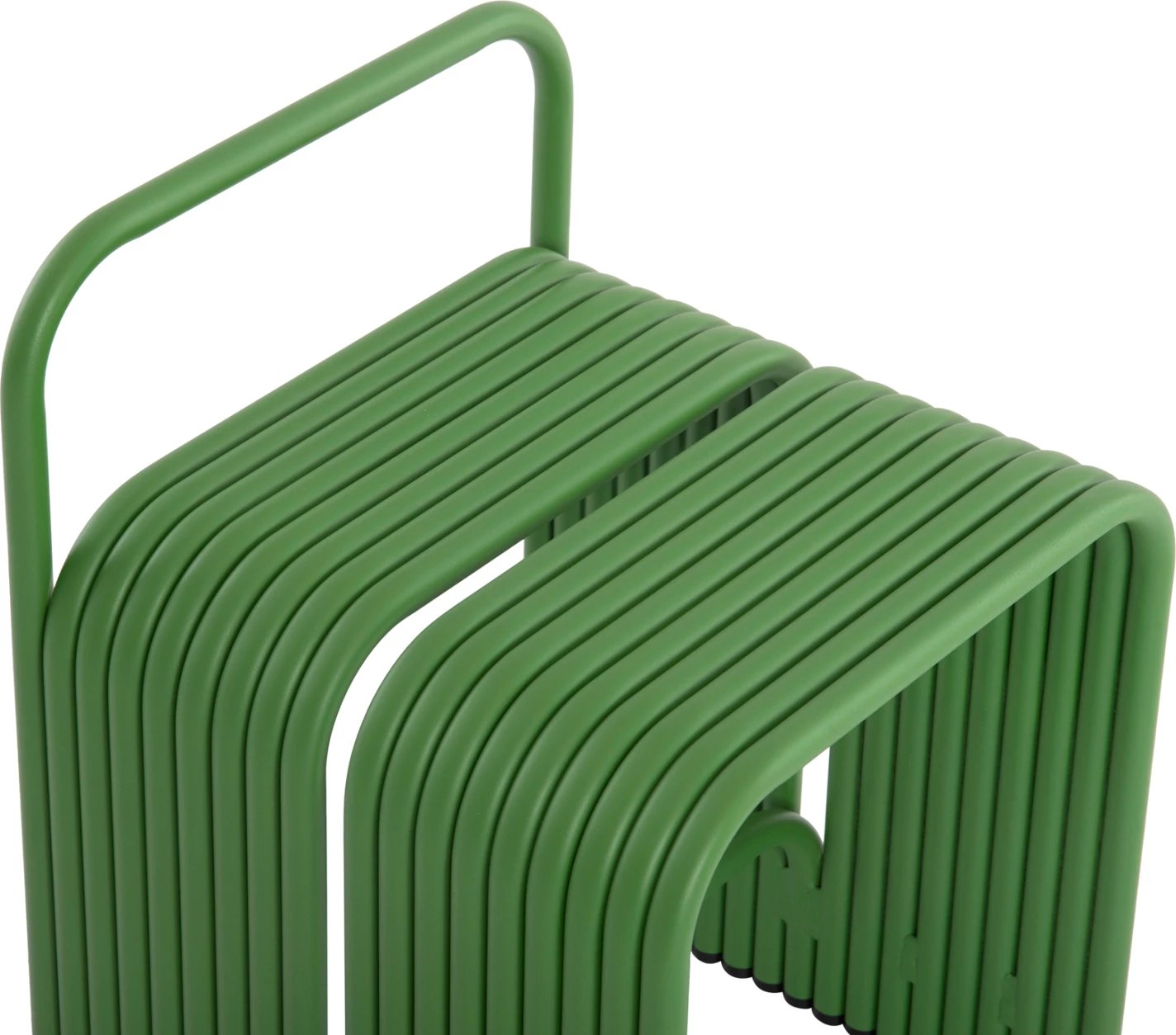 Karrige për bar INTREPID, alumin, ngjyrë e gjelbër, 40x38x55H cm