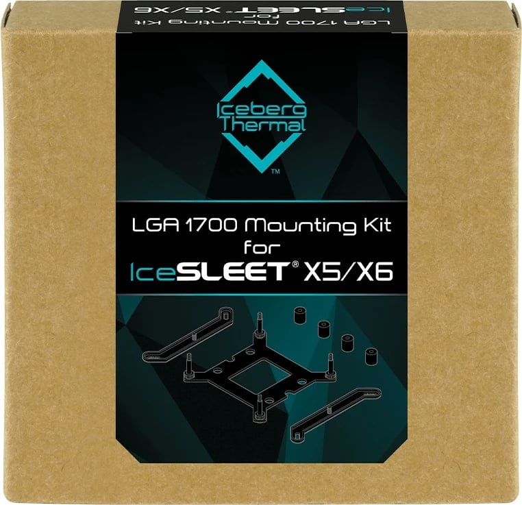 Komplet montimi Iceberg Thermal MOUNT1700X-A0A, për LGA 1700, për IceSLEET X5/X6, box