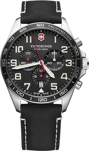 Orë dore për meshkuj VICTORINOX V241852, e zezë