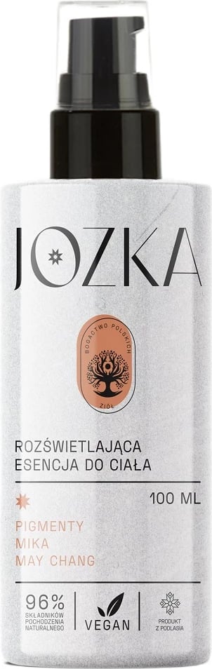 Xhel trupi ndriçues Jozka Illuminating Body Essence për femra, 100ml