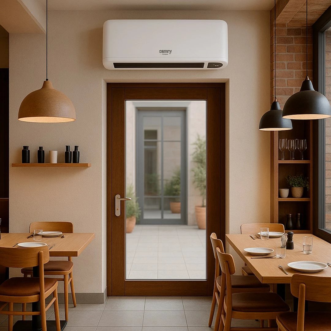 Perde ajri Adler AD 7753, 2000 W, e bardhë/zezë