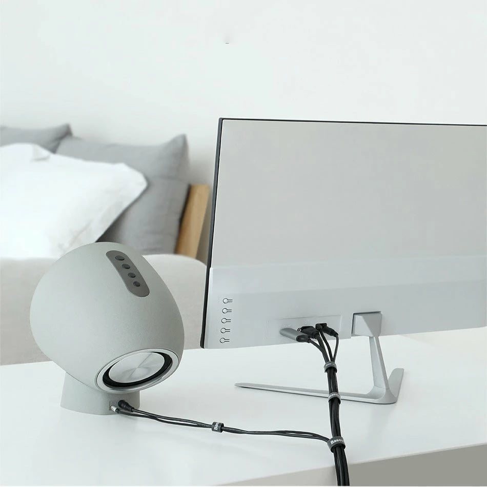 Shirit velcro Baseus ACMGT-E01 për organizim kabllosh, 1m, i zi