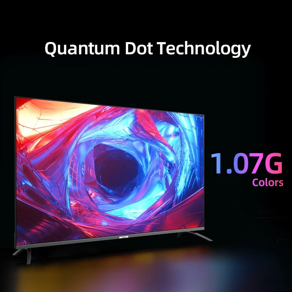 Televizor QLED CHiQ U50QM8V 50 inç 4K Ultra HD Smart TV gri/argjend