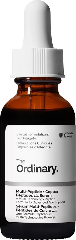 Serum për fytyrë The Ordinary Multi-Peptide + Copper Peptides 1% për femra, 30ml