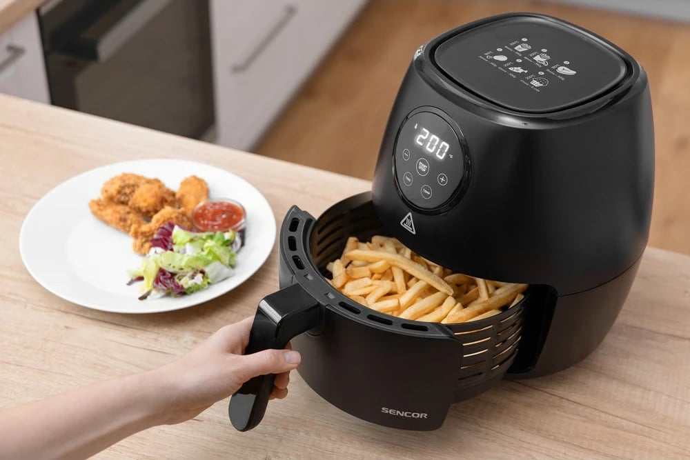 Fritezë Sencor SFR 5030BK, 3.5l e zezë