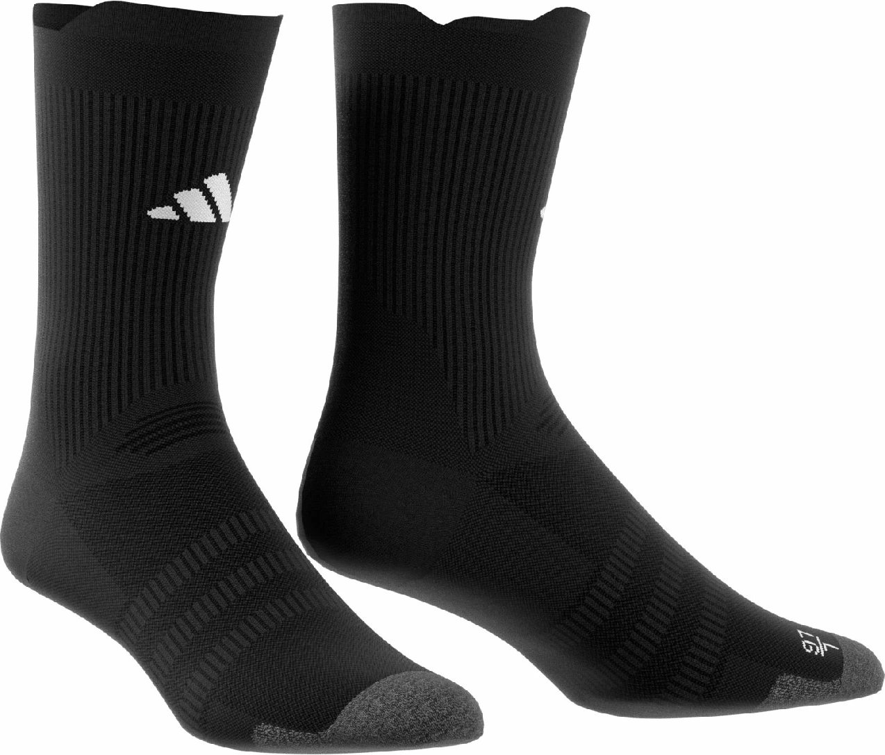 Çorape futbolli adidas unisex, të zeza