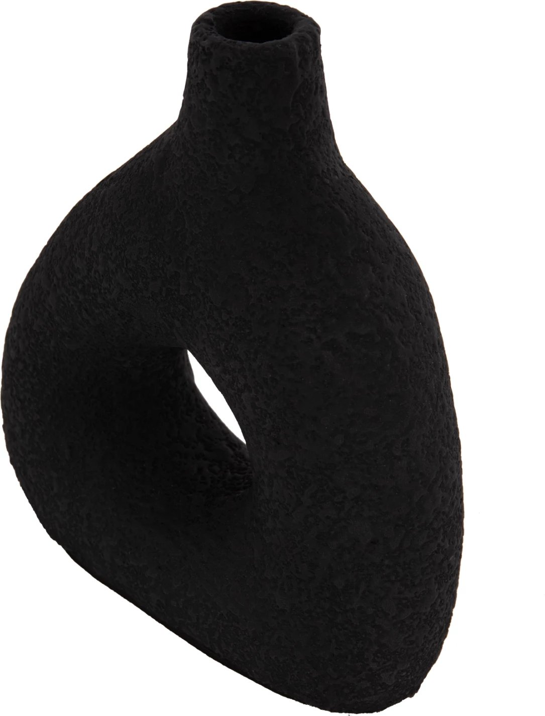 Vazo dekorative tavoline DECANT, terrakotë, e zezë, 17x6.5x20cm Vazo dekorative tavoline DECANT, terrakotë, e zezë, 17x6.5x20cm