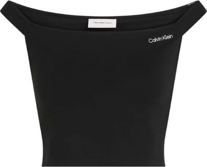 Top Calvin Klein Jeans femra, e zezë