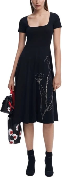 Fustan Desigual, për femra, i zi