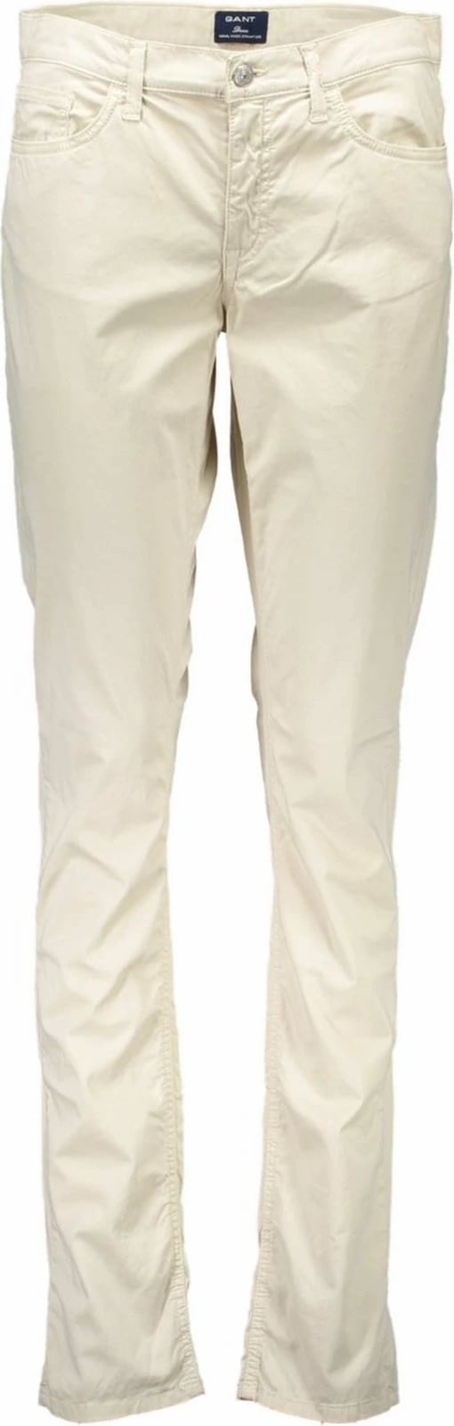 Pantallona femra GANT, beige