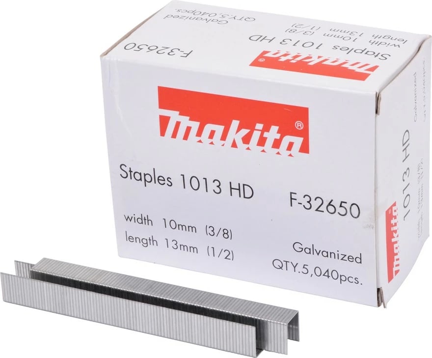 Kapëse Makita F-32650, 5040 copë, 10mm x 13mm, galvanizuara