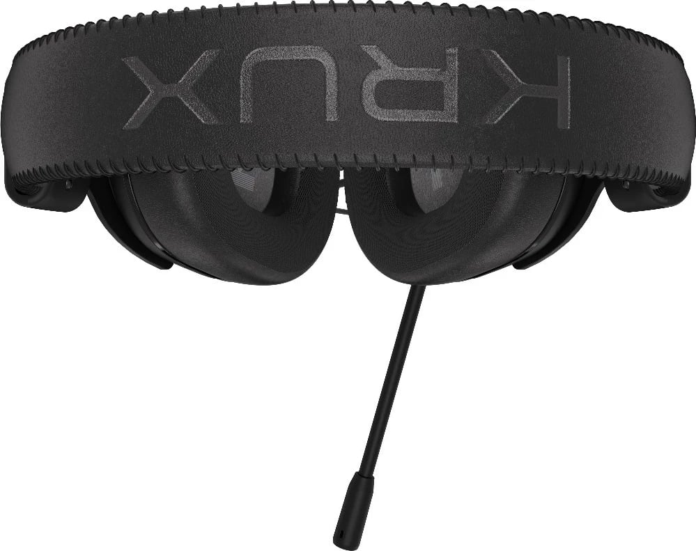 Kufje KRUX Crave RGB KRXC015 për lojëra, të zeza