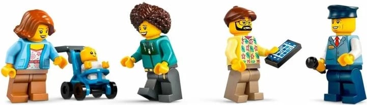 Lego autobus dykatësh i kuq, fëmijë