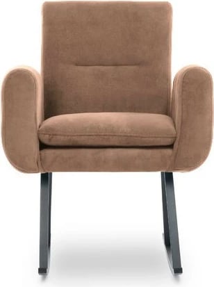 Karrige lëkundëse Atelier del Sofa, Kono, ngjyrë kafe e çelët