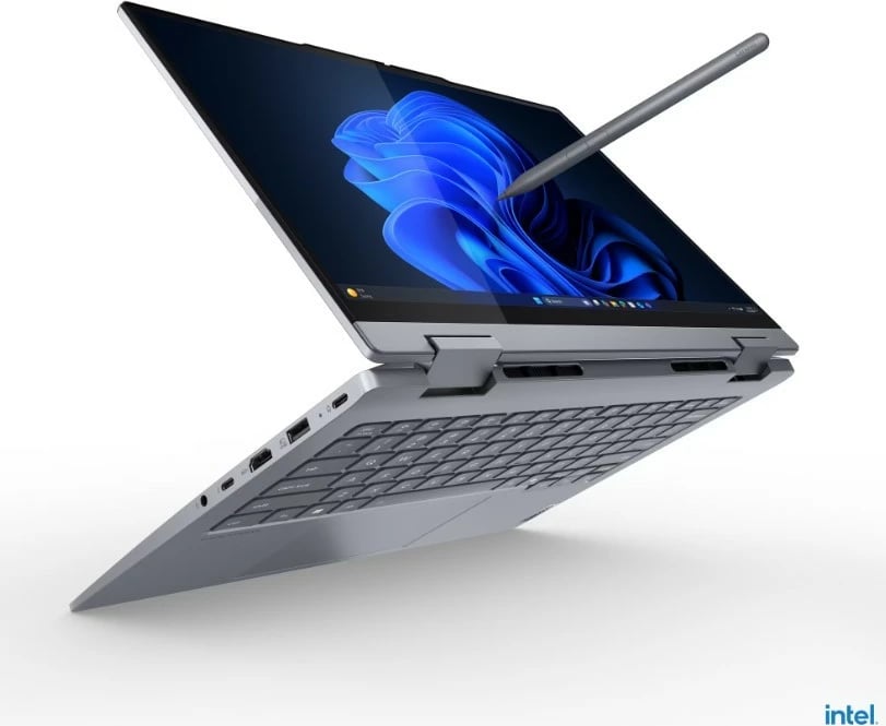 Laptop Lenovo ThinkBook 14 2-in-1 G5 IAU, 14", Intel Core Ultra 7 255U, 16 GB RAM, 512 GB SSD, Windows 11 Pro, Gri