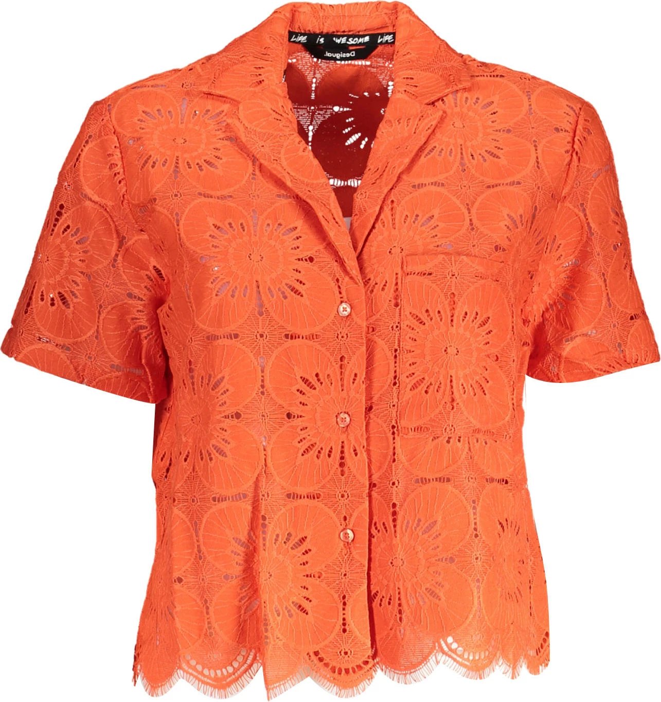 Këmishë për femra DESIGUAL, portokalli