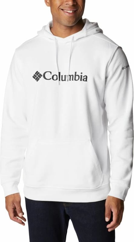 Duks pa zip Columbia për meshkuj, i bardhë