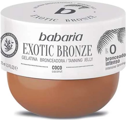 Xhel për nxirje Babaria Exotic Bronze kokos, 75ml
