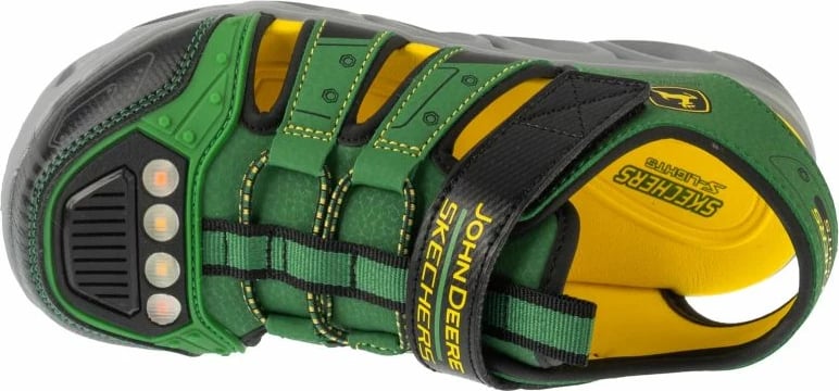 Atlete fëmijë Skechers, të gjelbra