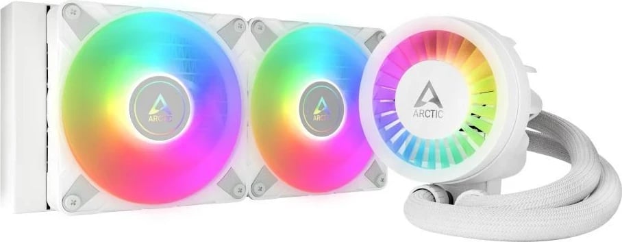 Ftohës uji për CPU Arctic Liquid Freezer III 240 A-RGB, i bardhë