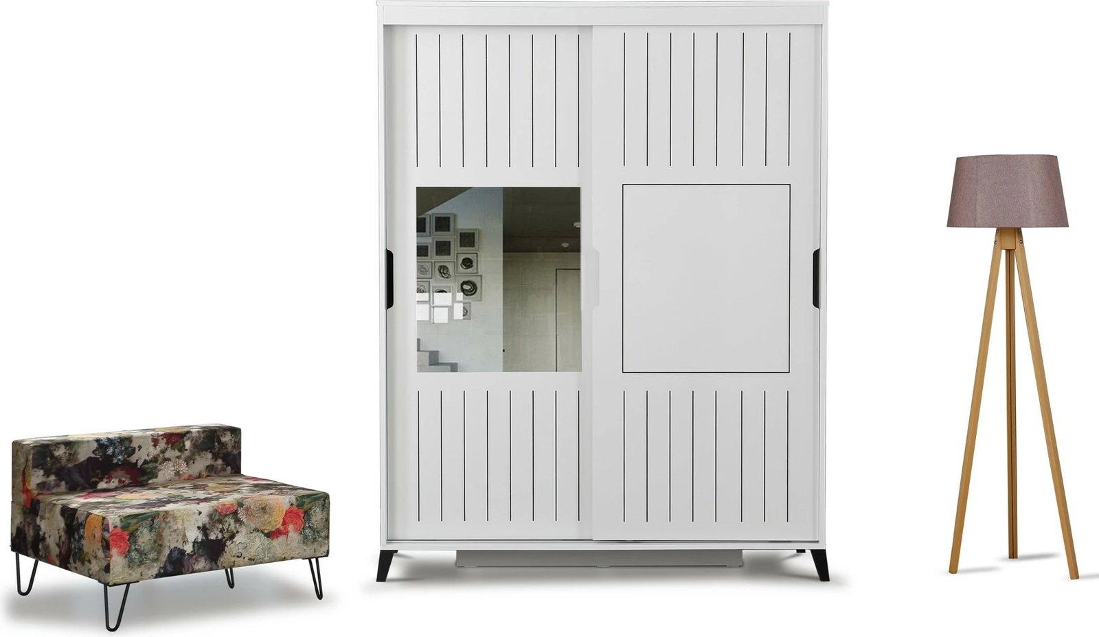 Dollap Hanah Home, Pasific Home Fuga 130, i bardhë