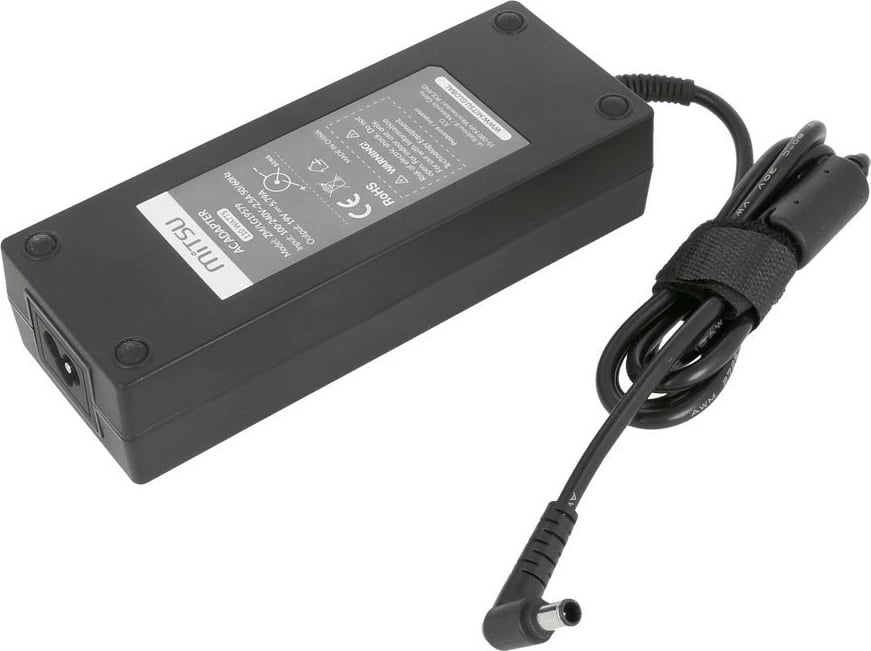 Furnizues rryme Mitsu ZM/LG19579 për laptop LG, 19V 5.79A, 110W, i zi