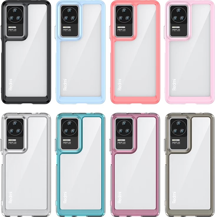 Mbështjellës Hurtel Outer Space Case për Xiaomi Poco F4 5G, kaltër
