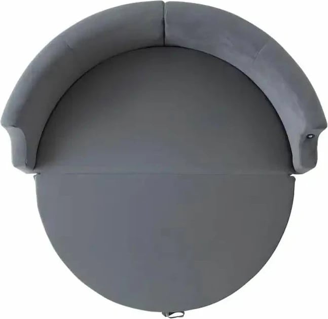 Divan-krevat 3 vendësh, Atelier del Sofa, ngjyrë antracit