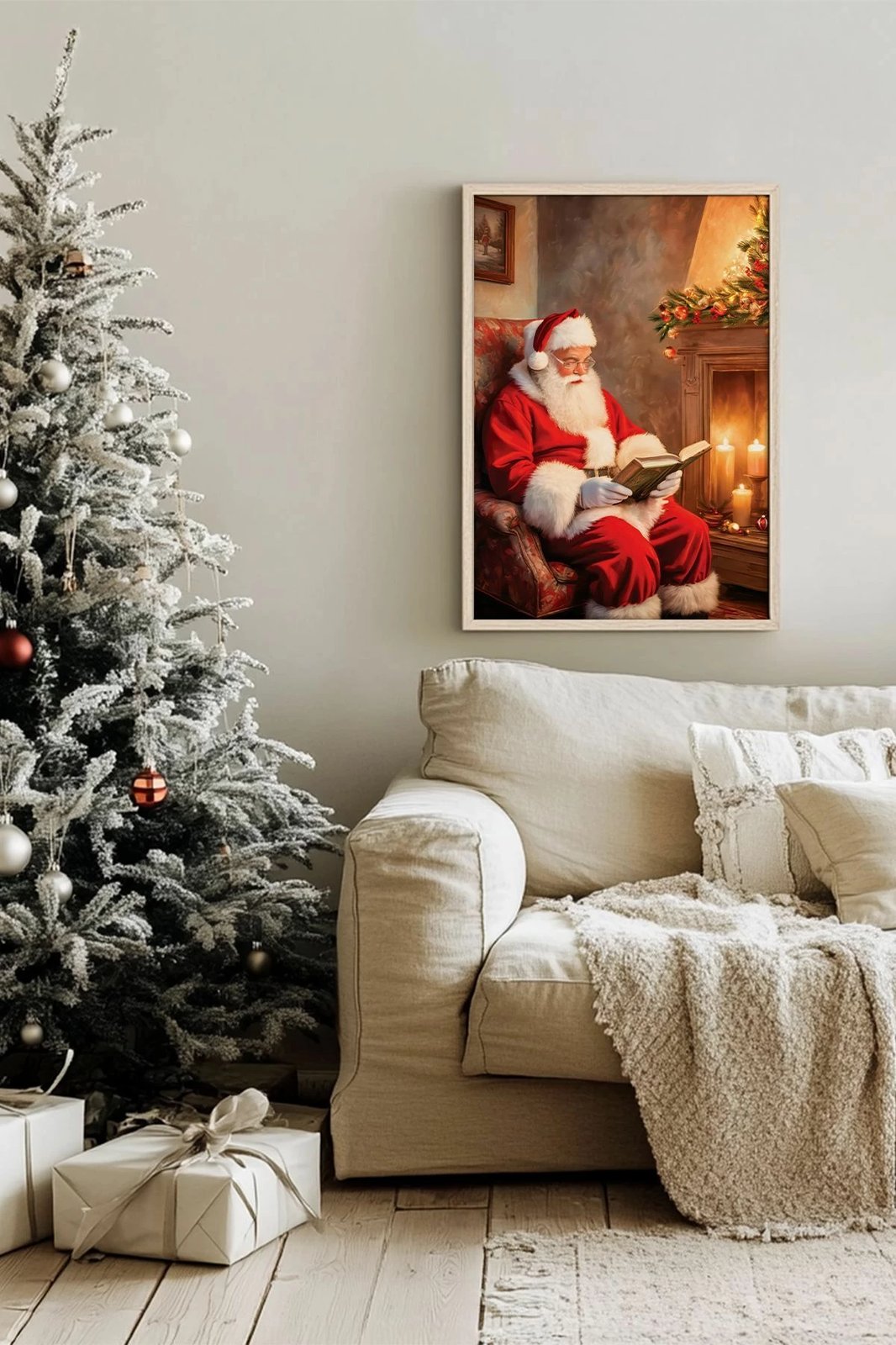 Pikturë dekorative me kornizë, shumëngjyrëshe, Wallity, Nwyearsngmdl96