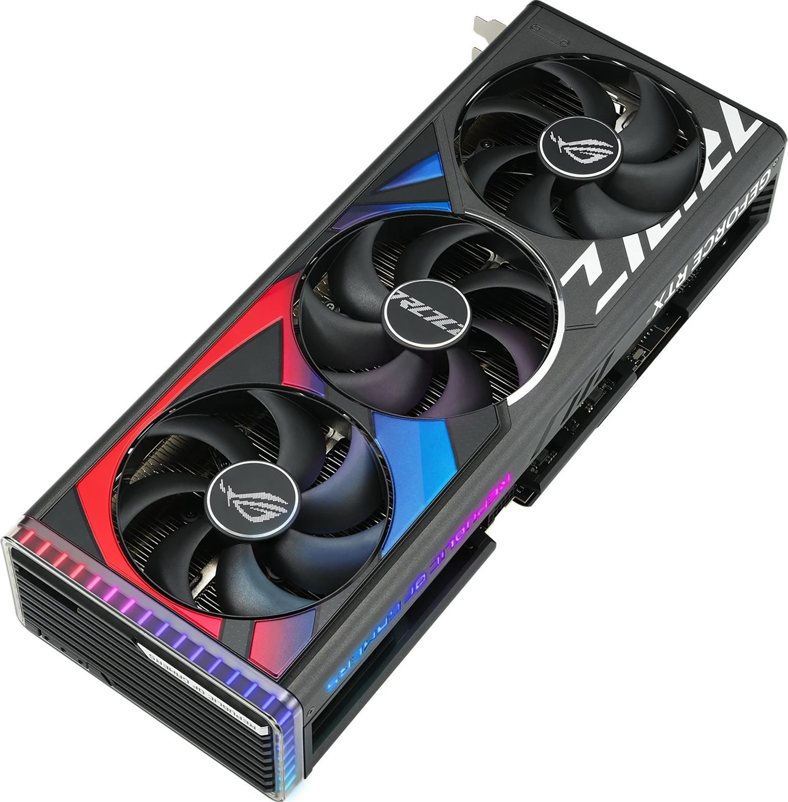 Kartelë grafike ASUS ROG Strix RTX 4080 SUPER, 16 GB, GDDR6X, PCI Express 4.0, Multicolour Kartelë grafike ASUS ROG Strix RTX 4080 SUPER, 16 GB, GDDR6X, PCI Express 4.0, Multicolour