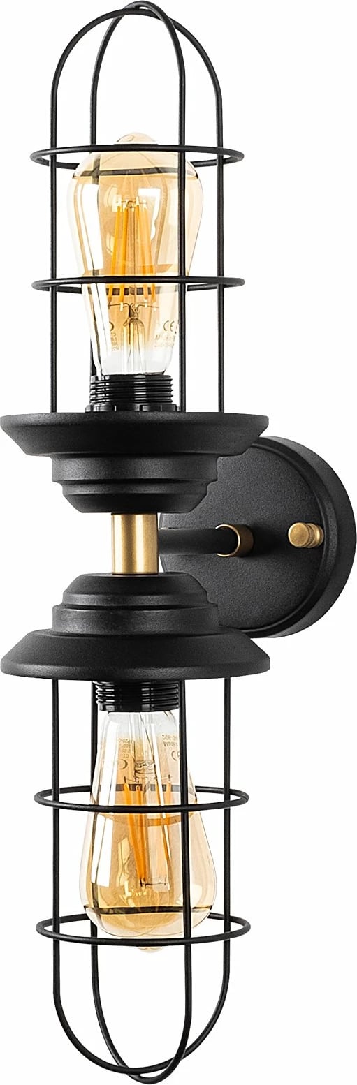 Llambë muri Opviq, mahoni, 13207 Llambë muri Opviq, mahoni, 13207