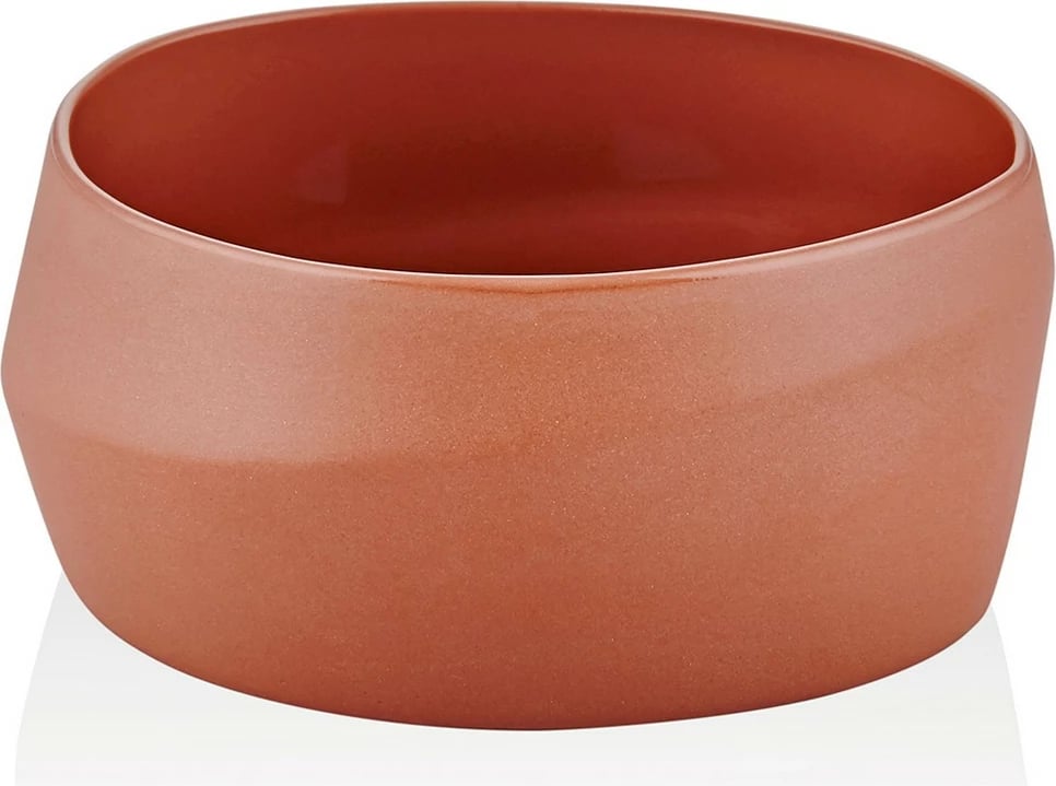 Tasë porcelani ngjyrë terrakote, Hermia, CTT0018