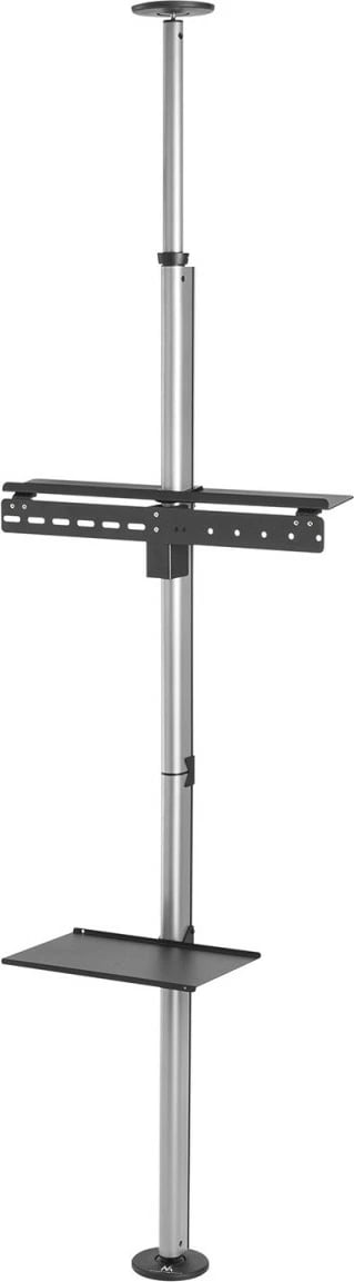 Mbajtës tavan-dysheme Maclean MC-791N për TV/monitor, 37-70", metal, argjend
