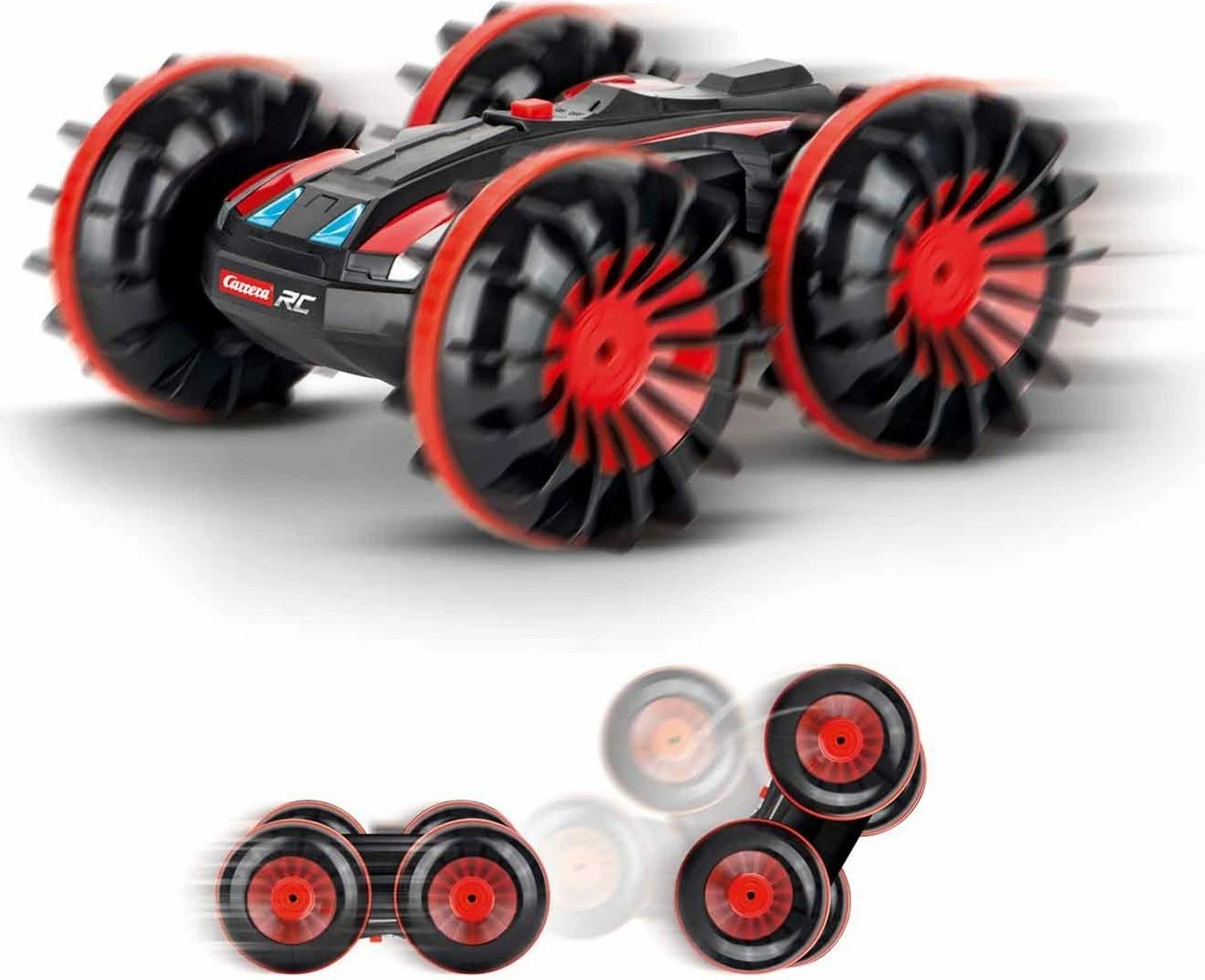 Veture RC Carrera 370160131, telekomandë, 1:16, e zezë/e kuqe