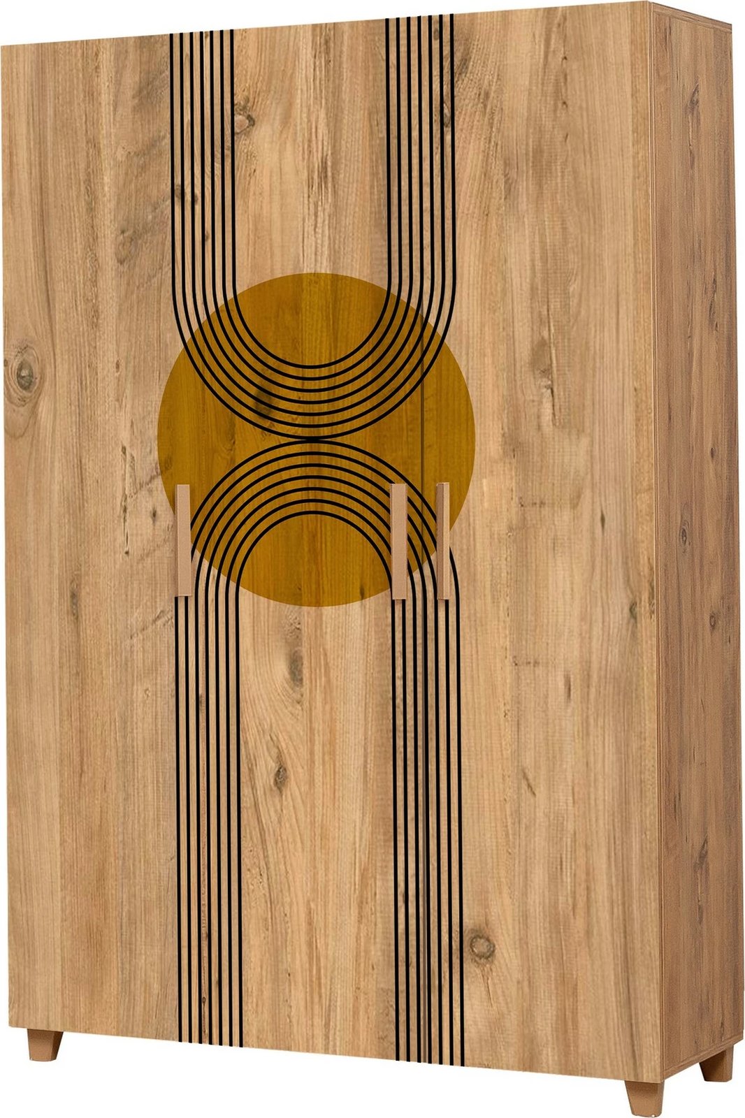 Dollap Hanah Home, Leva Hedera Sun, ngjyrë Atlantic Pine