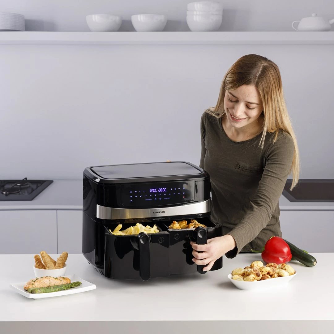 Furrë ajri Taurus Air Fry Digital Duo, 9 L, 2200 W, e zezë