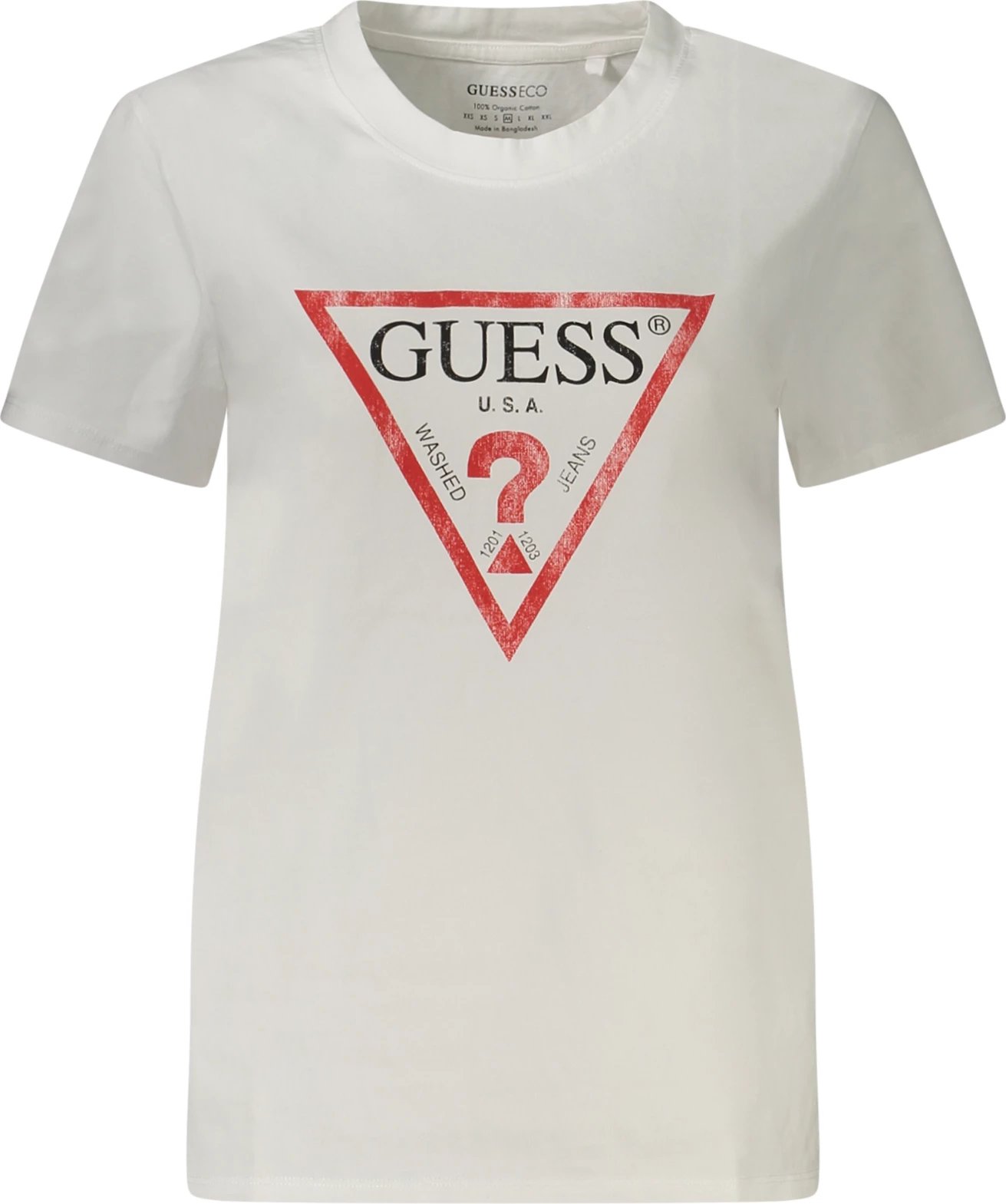 Maicë GUESS JEANS për femra, e bardhë