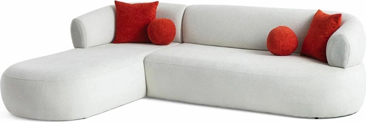 Këndare Roma, e bardhë, Atelier del Sofa, majtas