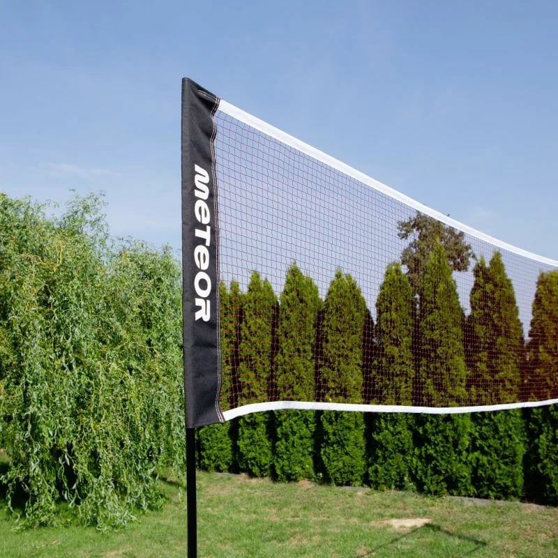 Rrjetë badminton Meteor, unisex, e kuqe