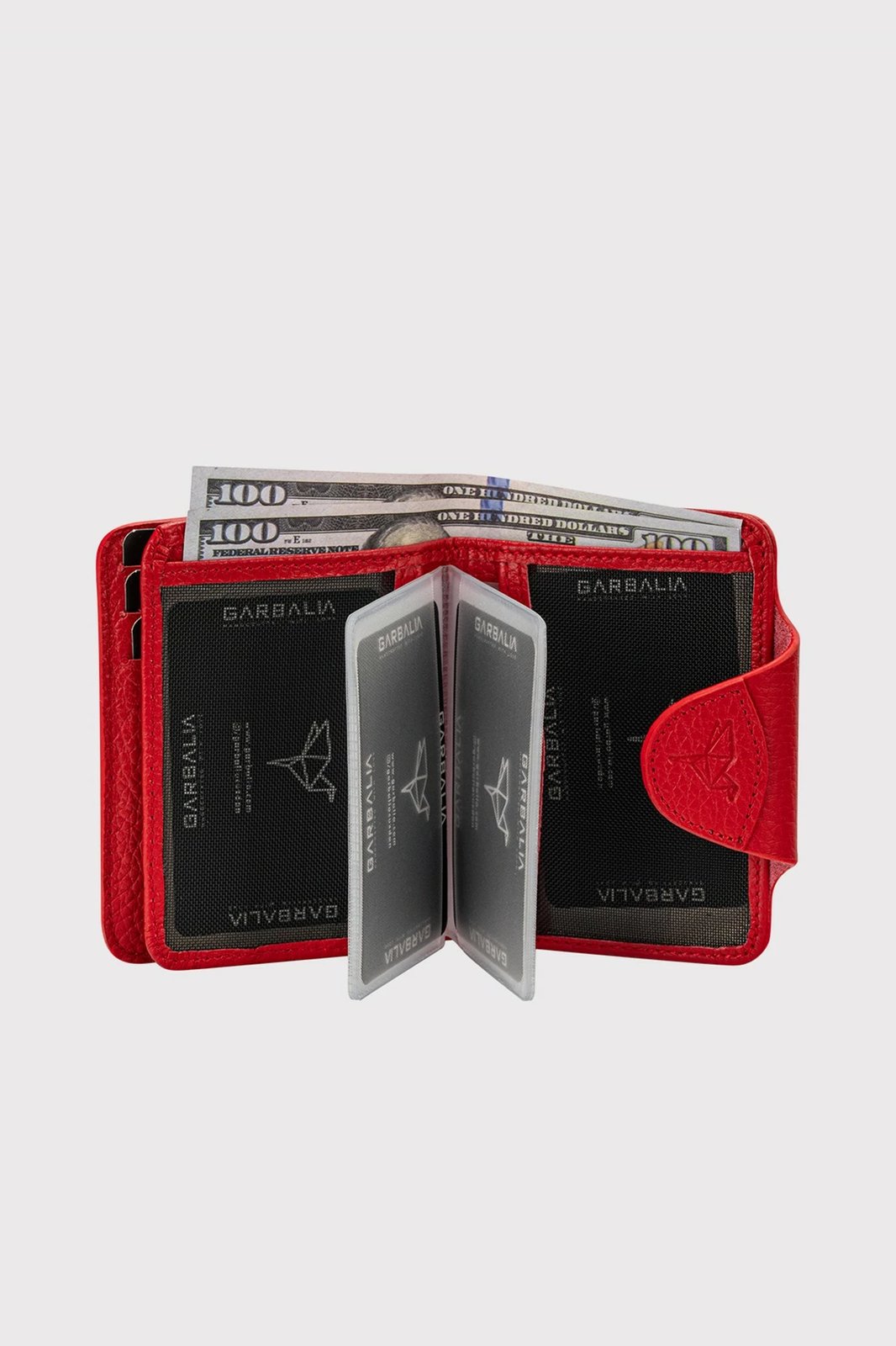 Mbajtëse kartelash Zoozie Bags, Luzern, e kuqe