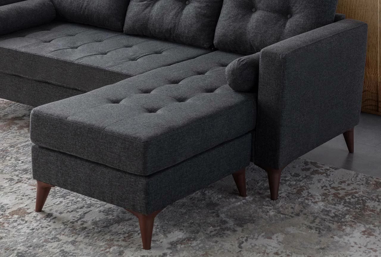 Këndare Atelier del Sofa, ngjyrë antracit