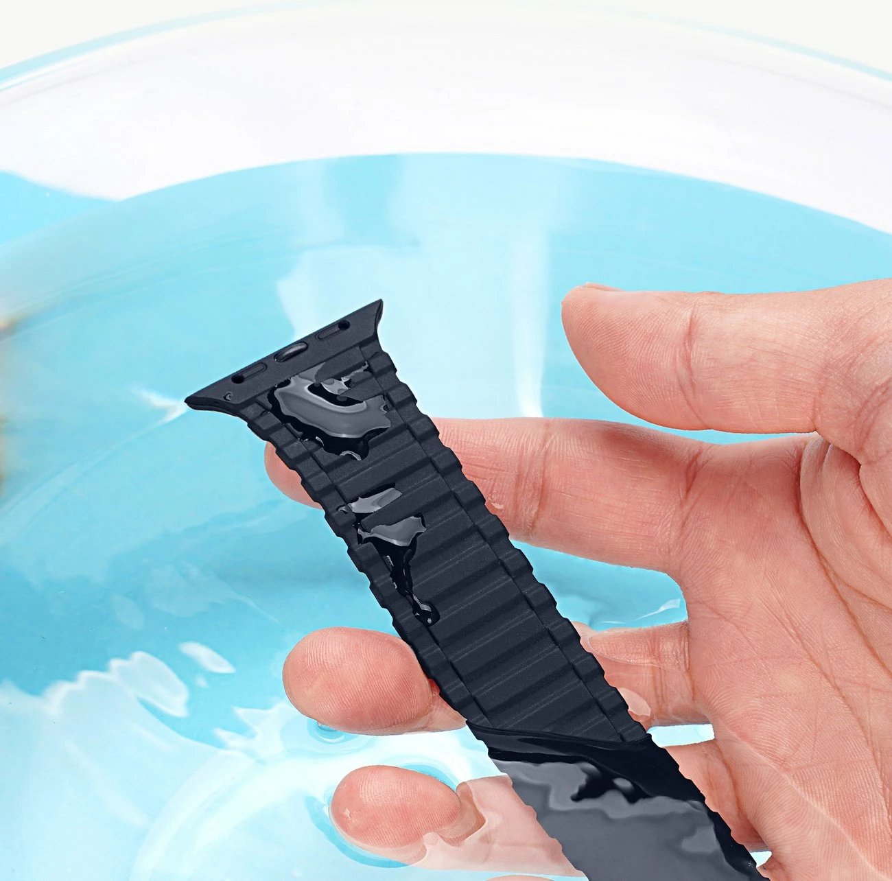 Rrip magnetik për Apple Watch Dux Ducis Armor, silikon, 38/40/41mm, Blu