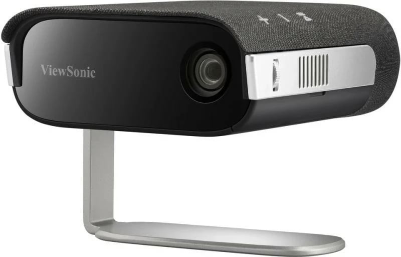 Projektor portativ Viewsonic M1S, LED, WVGA, 16 GB, i zi, argjendtë