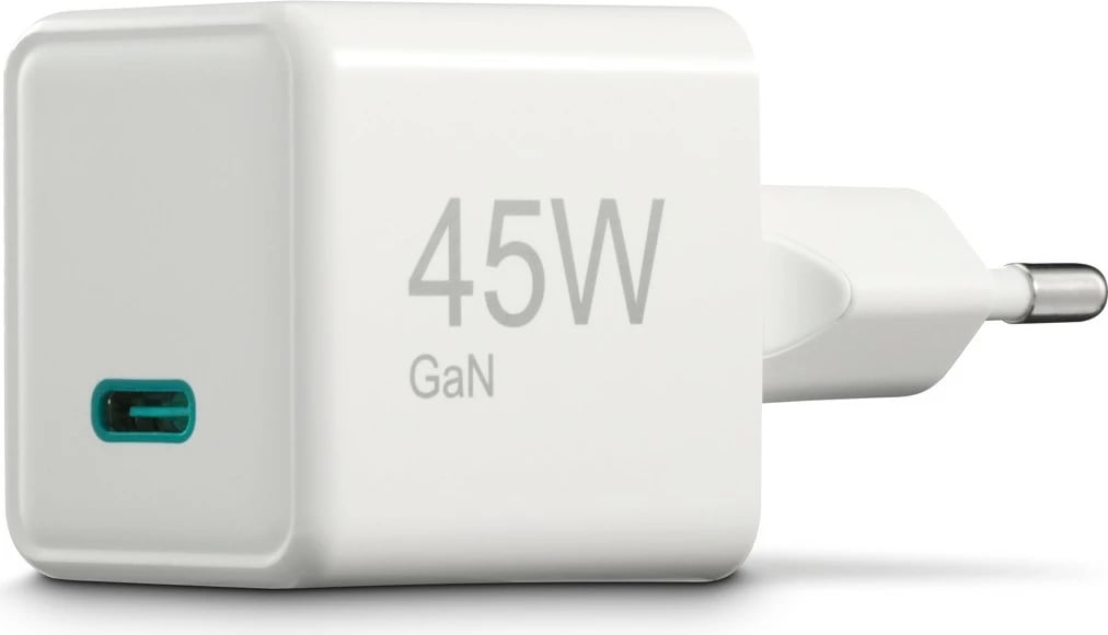 Karikues muri Hama Supermini 45W GaN, USB-C, Bardhë