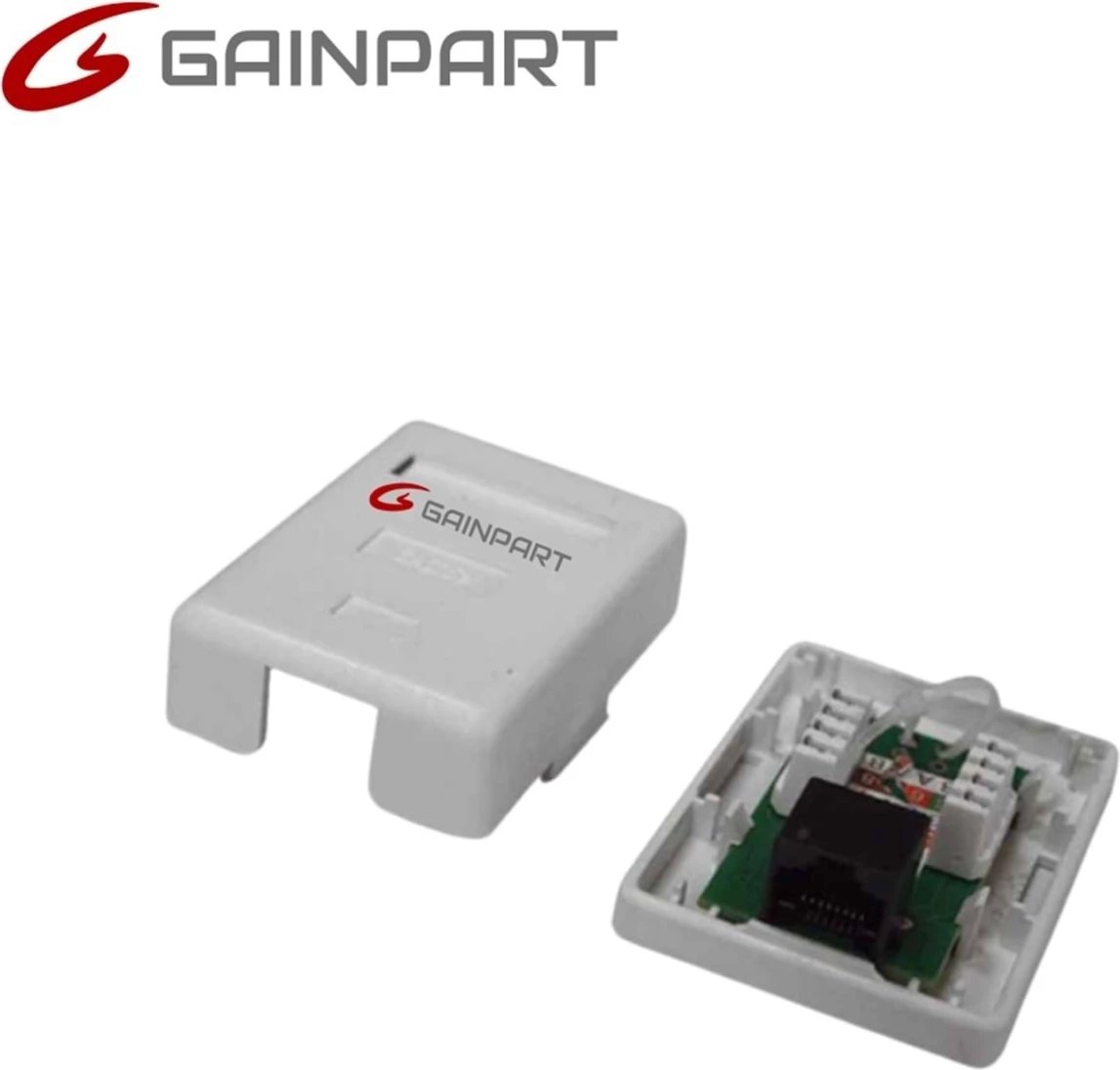 NP-SMB-CAT6-ART Surface Mount Box/One-port/CAT6/UTP
