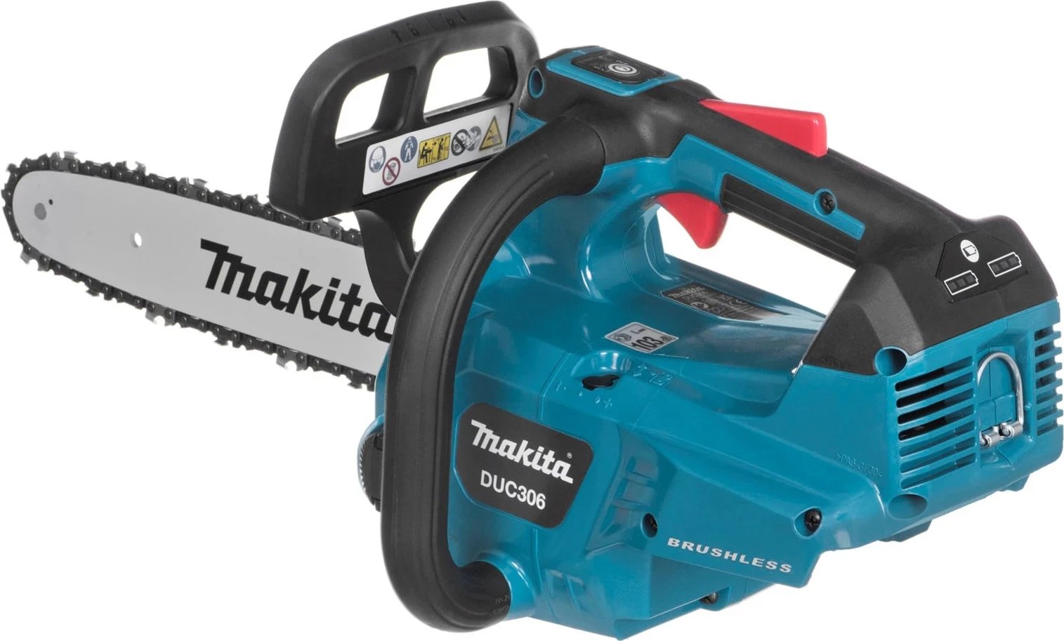 Sharrë me bateri Makita DUC306ZB, e Zezë dhe Blu Sharrë me bateri Makita DUC306ZB, e Zezë dhe Blu