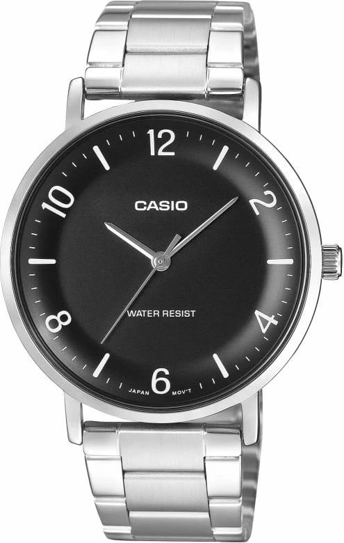 Orë dore për meshkuj CASIO, argjendtë