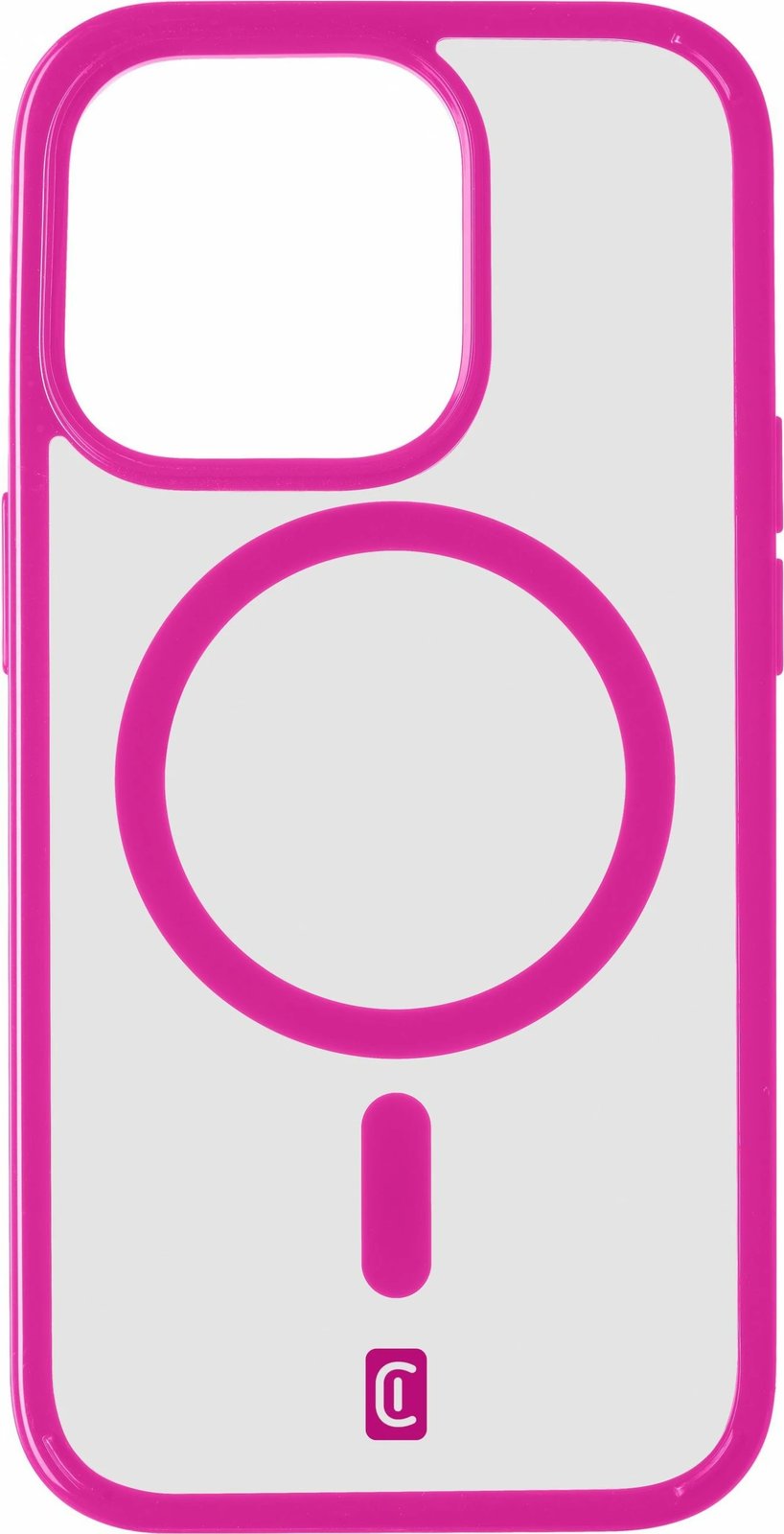 Mbështjellës Cellular Line Pop Mag për iPhone 15 Pro, MagSafe, fuchsia
