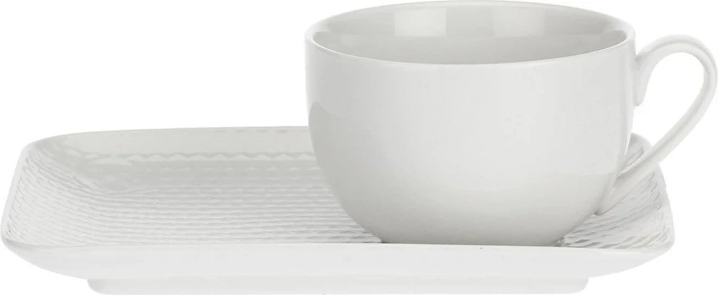 Set mëngjesi LA PORCELLANA BIANCA APEREGINA, 300 ml, Bardhë