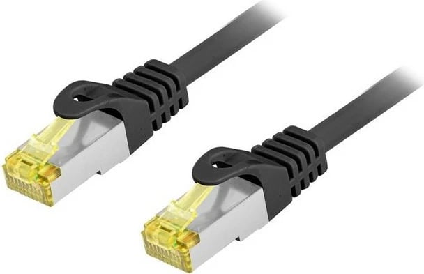 Kabllo rrjeti EQUIP Cat6A S/FTP 0.25m, RJ-45, outdoor, e zezë